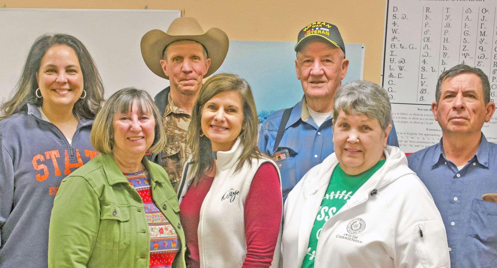 Councilwoman presents donation to Rogers County Cherokee Association